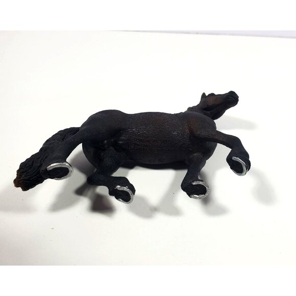 2009 Schleich Freisian Horse D-73527 Realistic Black Figure - Picture 15 of 16